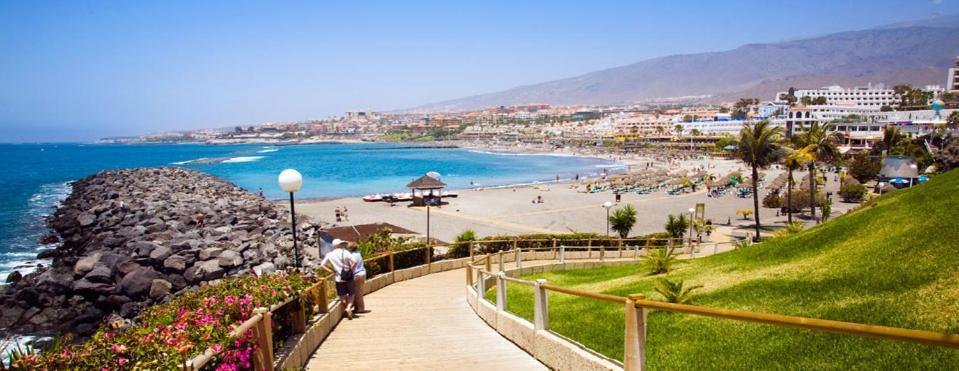Peaceful & Bright Loft, Heated Pool, Netflix, Free Wifi & Parking, Tennis Los Cristianos  Eksteriør billede